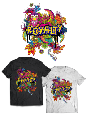 international clothing business needs awesome design to go on shirts! | Graphic Design by Pinky 