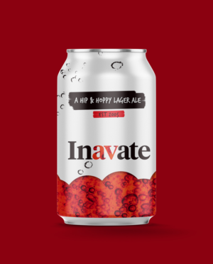 Label Inavate Beer Can for Exhibition promo not consumer sale | Diseño de Etiqueta por JTdsign