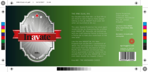 Label Inavate Beer Can for Exhibition promo not consumer sale | Diseño de Etiqueta por mgfrontado
