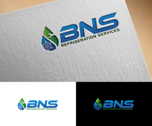 BNS REFRIGERATION SERVICES | Logo Design by Anekaa