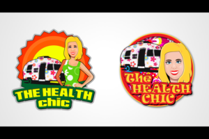 The Health Chic | Logo Design by edge design