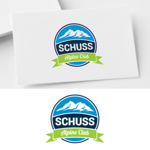 Schuss Alpine Club | Logo Design by H-H Arts