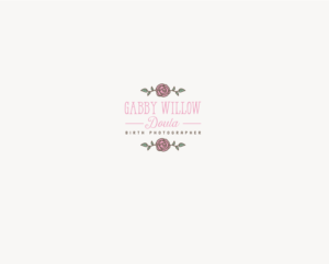 Gabby Willow Doula | Birth Photographer | Logo-Design von ultramarin