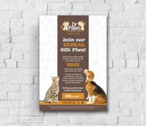Poster-Design von debdesign für Dr Paws North Ryde | Design: #20490459