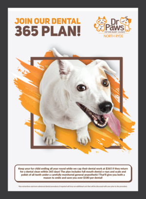 Poster Design by Deziners Zone for Dr Paws North Ryde | Design: #20474279