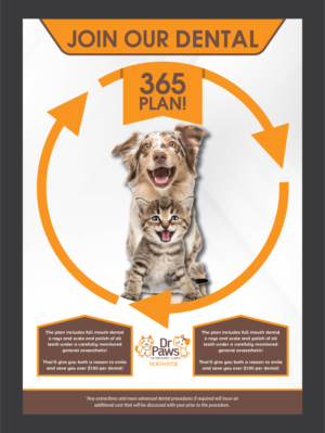 Poster Design by Deziners Zone for Dr Paws North Ryde | Design: #20593022