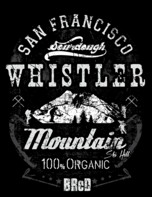 Organic 100% plant-based bread shop needs a Merchandise T-shirt to promote business in ski resort | T-shirt Design by BABLEO