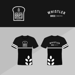 Organic 100% plant-based bread shop needs a Merchandise T-shirt to promote business in ski resort | T-Shirt-Design von zatsukiki