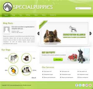 Wordpress Design by pb for this project | Design: #779699