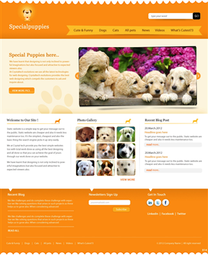 Wordpress Design by pb for this project | Design: #781090