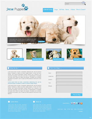 Wordpress Design by pb for this project | Design: #783665