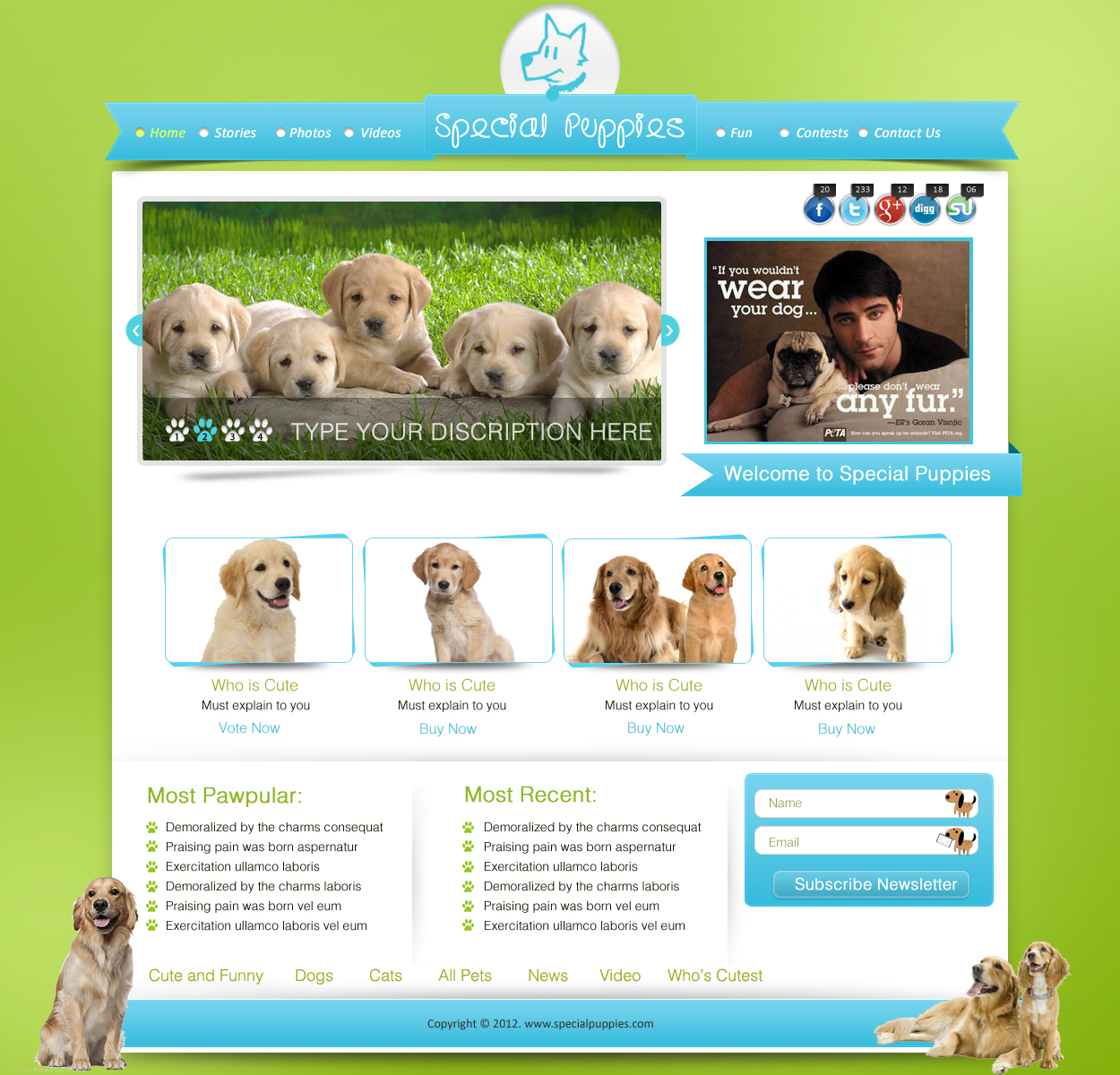 WordPress-Design von pb für dieses Projekt | Design #795311