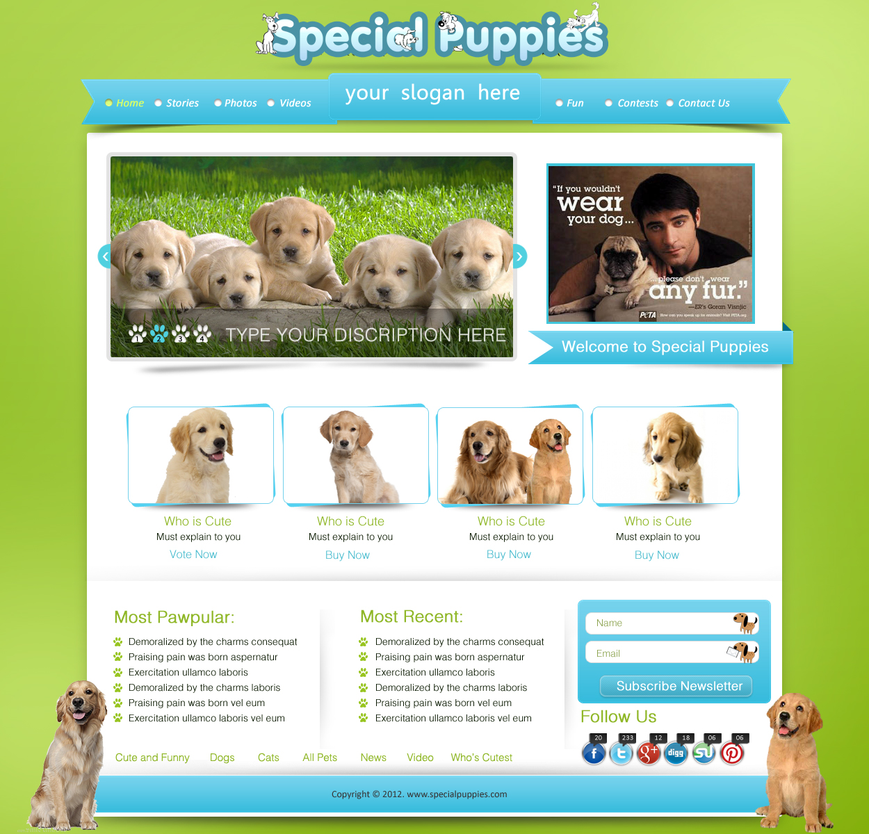 Wordpress Design by pb for this project | Design #798929