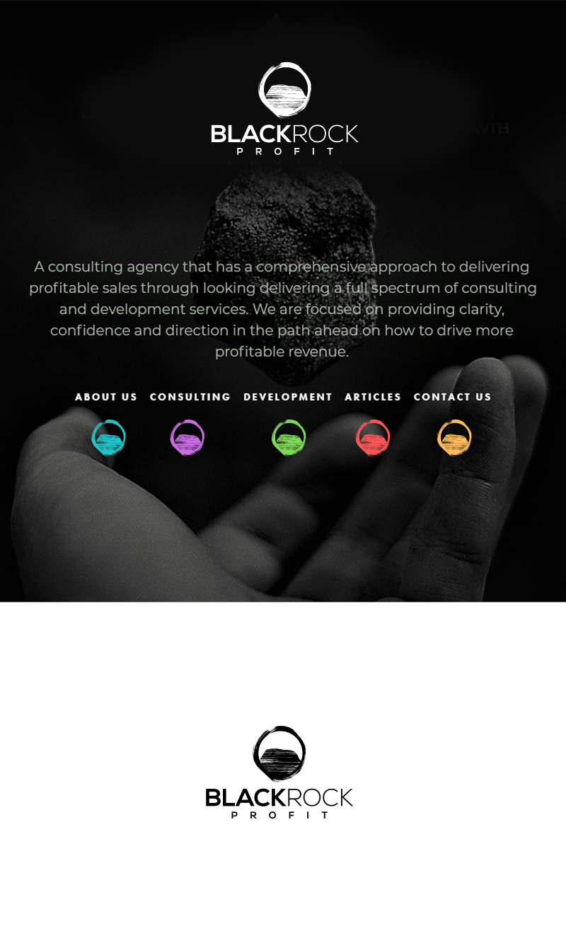Logo Design by logo_s for Black Rock Profit | Design: #20494008