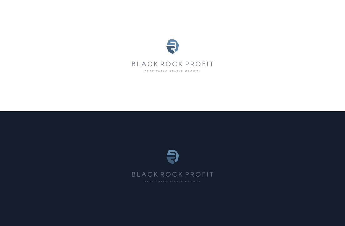 Logo Design by GLDesigns for Black Rock Profit | Design #20492041