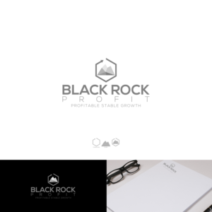 Diseño de Logo por zatsukiki para Black Rock Profit | Diseño #20517413