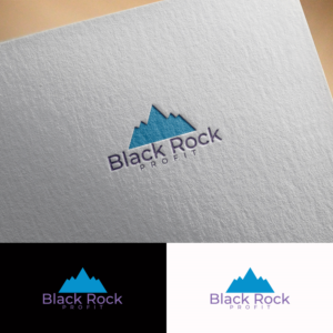 Logo Design by DesignDUO for Black Rock Profit | Design: #20510543
