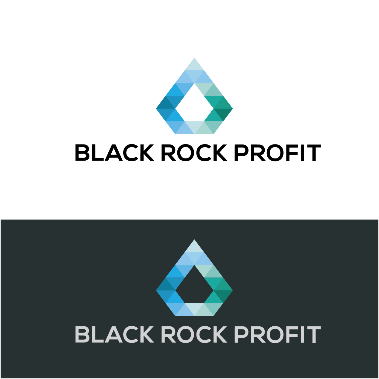 Diseño de Logo por rozT para Black Rock Profit | Diseño #20542494