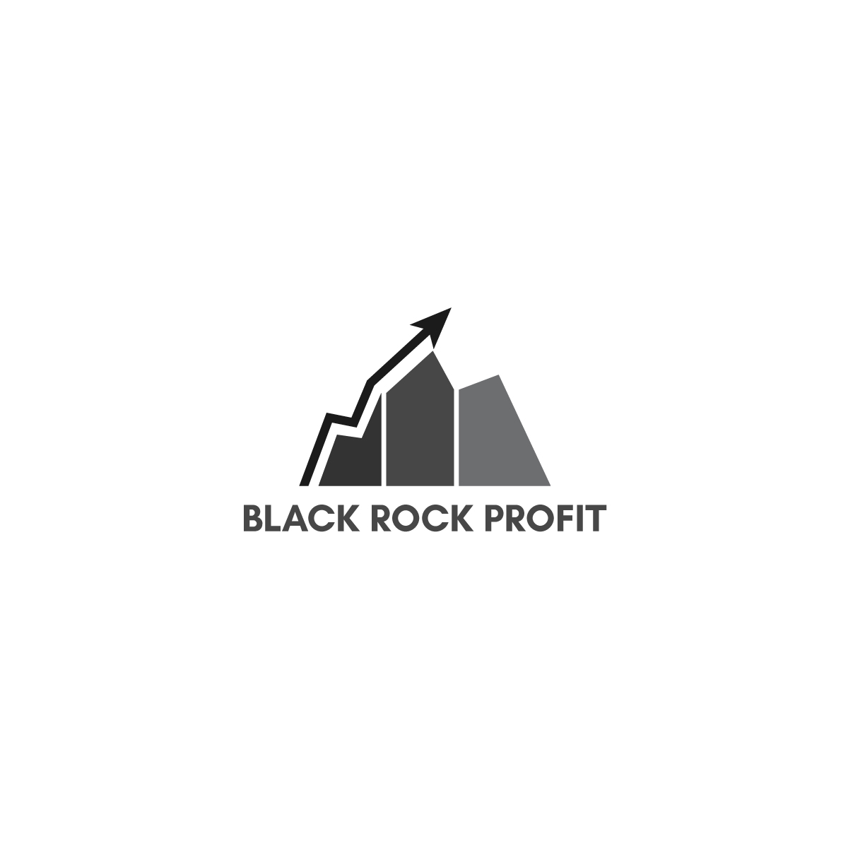 Logo Design by Pushkar Napit for Black Rock Profit | Design #20535917