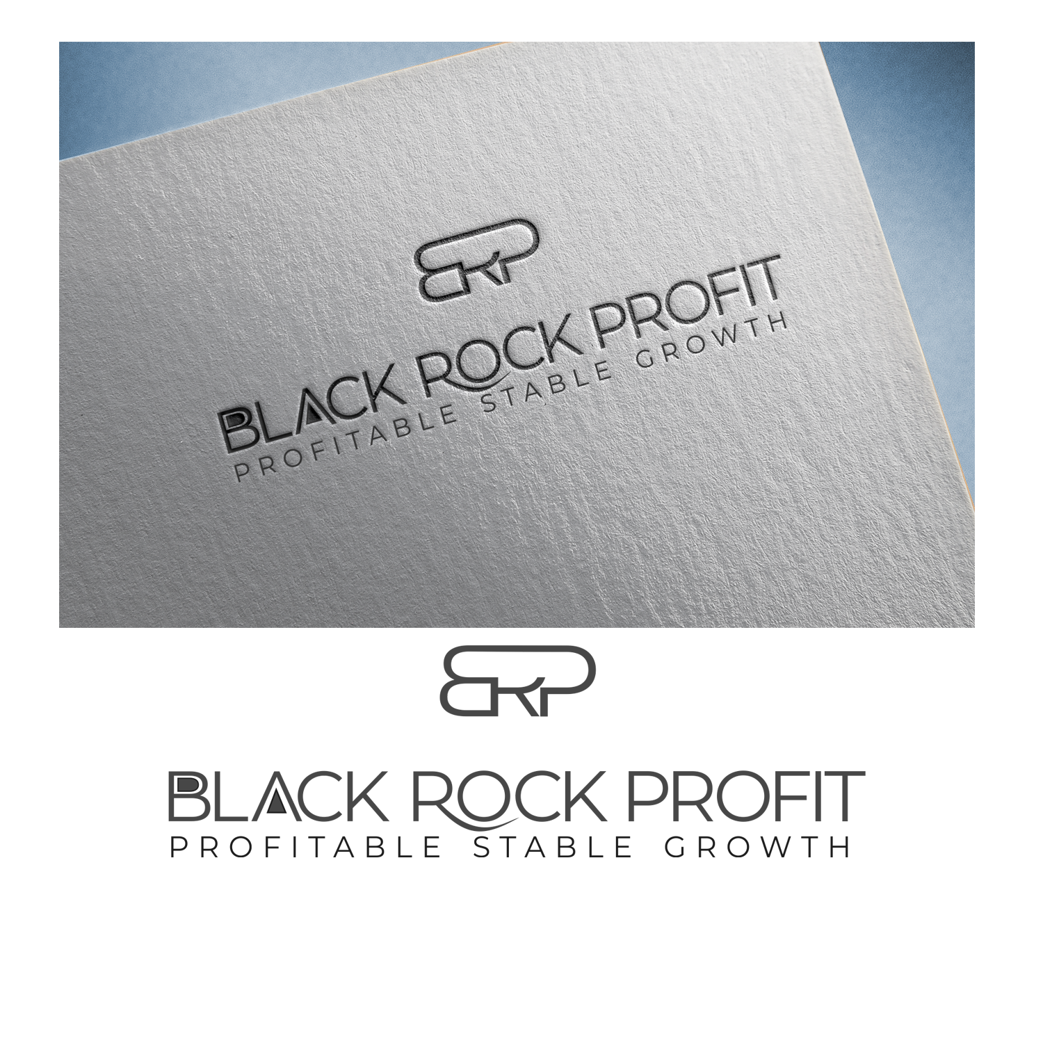Diseño de Logo por aamsuryaman para Black Rock Profit | Diseño #20520746