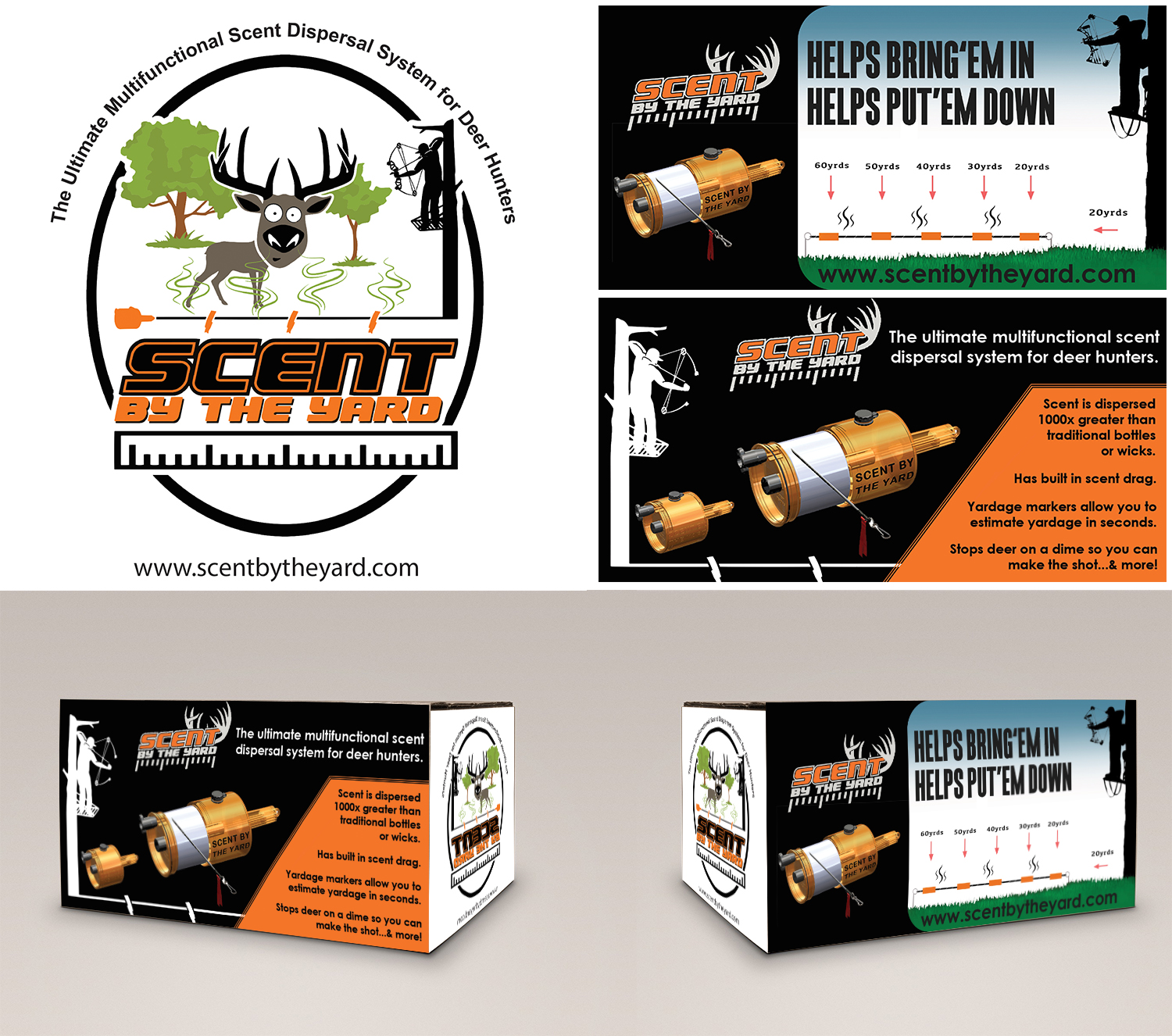 Packaging Design by RangLga for Scent By The Yard | Design #20489802