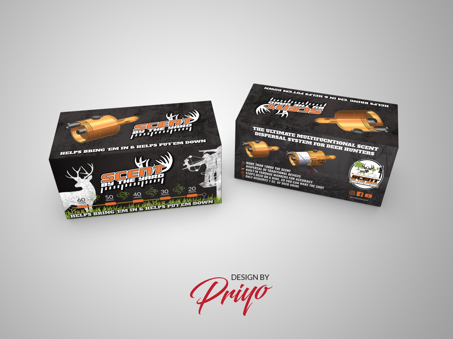 Diseño de Empaque por Priyo Subarkah para Scent By The Yard | Diseño #20504253
