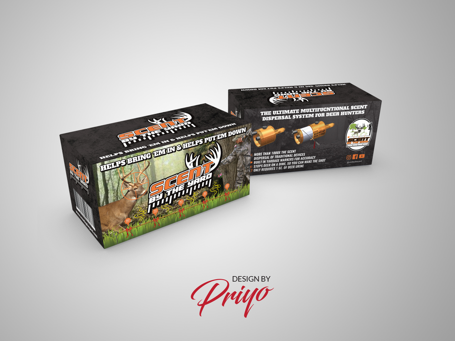 Packaging Design by Priyo Subarkah for Scent By The Yard | Design #20522742