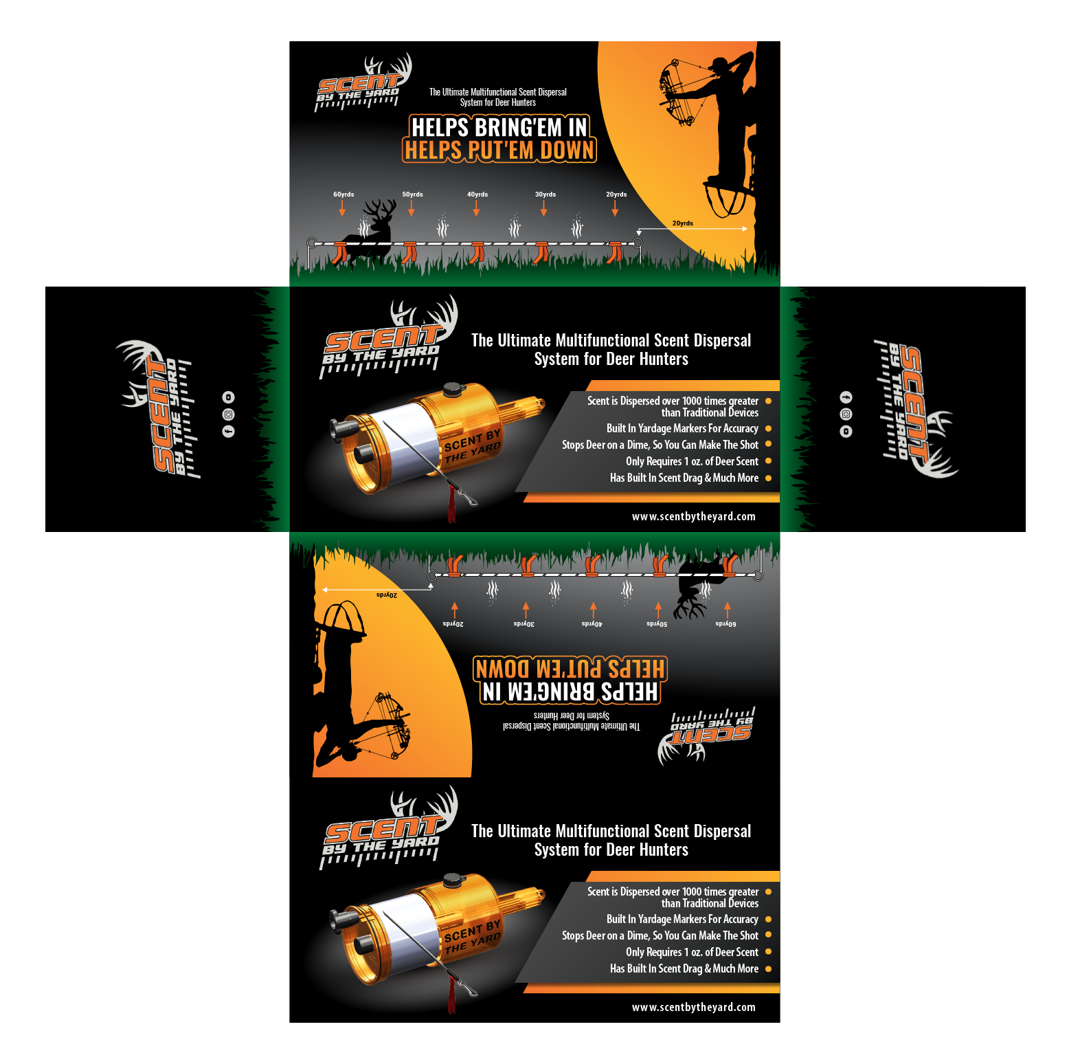 Packaging Design by PointGrfx for Scent By The Yard | Design #20517006