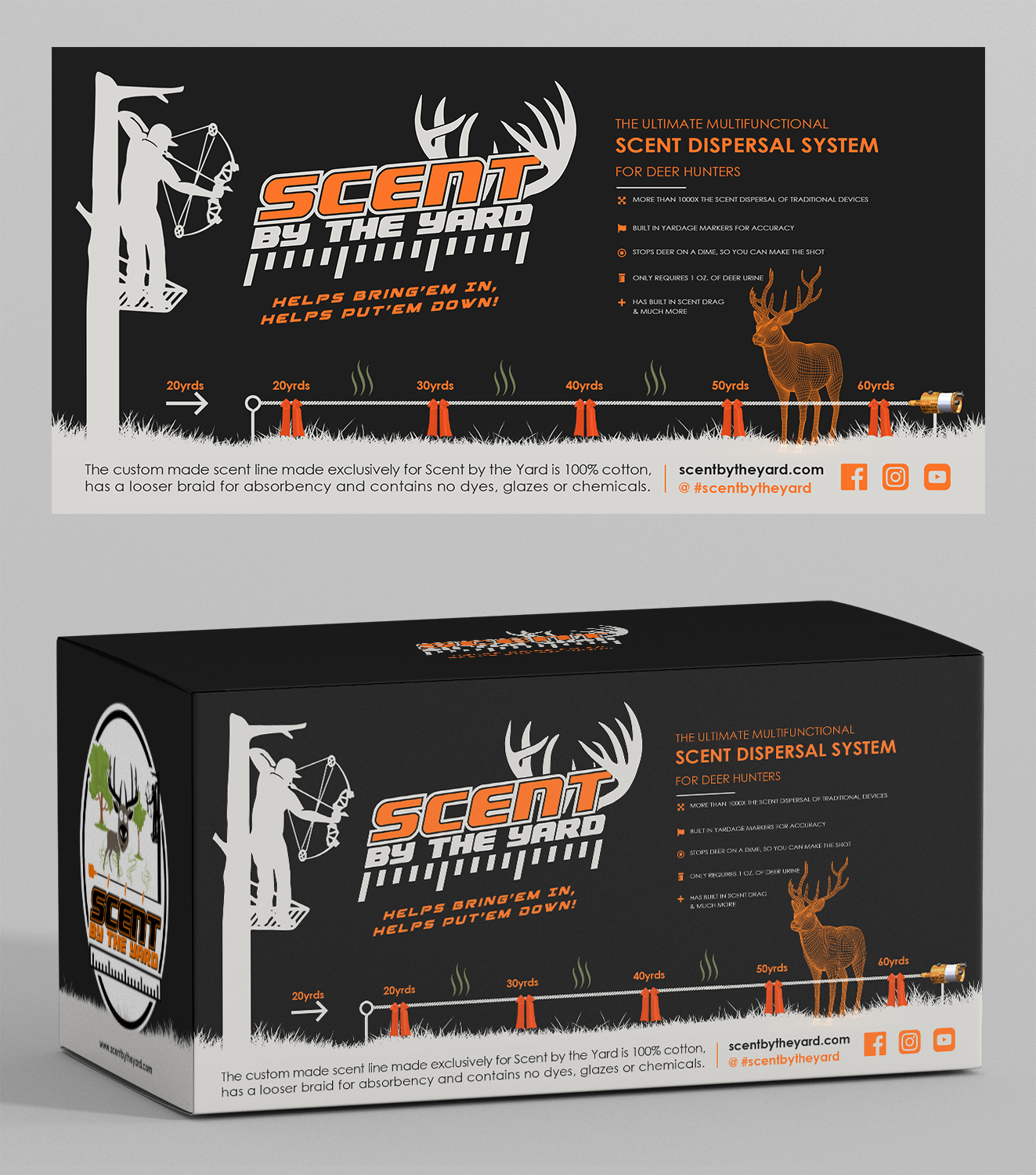 Packaging Design by SAI DESIGNS for Scent By The Yard | Design #20501851