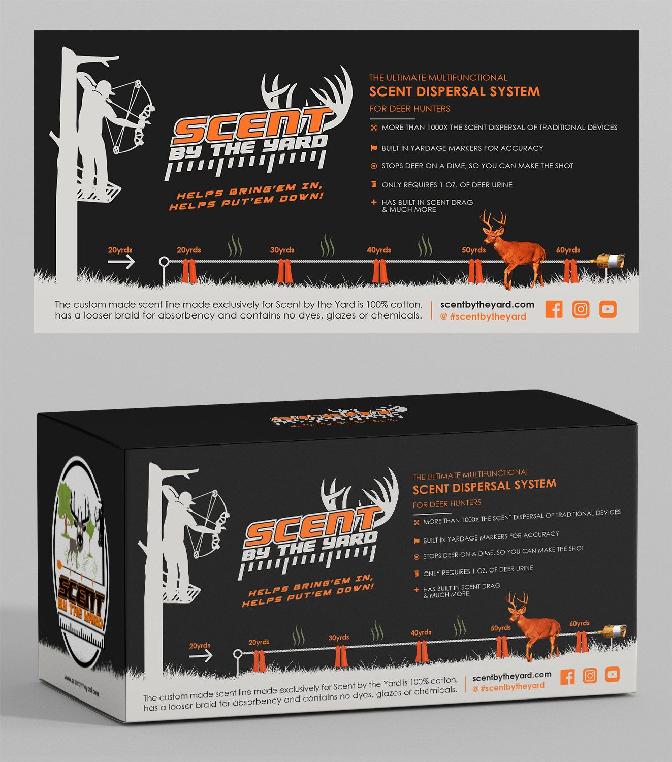 Packaging Design by SAI DESIGNS for Scent By The Yard | Design #20509985