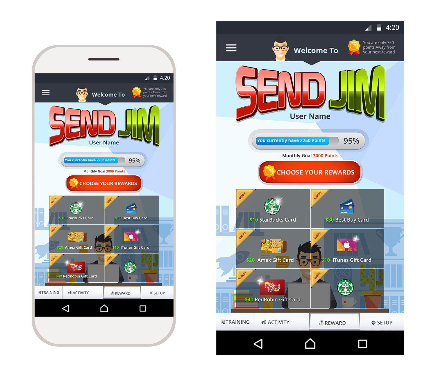 App Design by SAI DESIGNS for Automate Motivate | Design #20490262