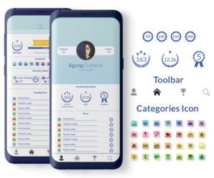 App Design by WAGUM Studio for Automate Motivate | Design: #20482884