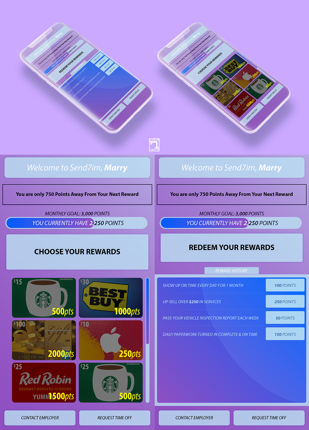 Design Application par LAMJIDI pour Automate Motivate | Design #20487920
