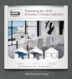 6X6 Modern and Professional Postcard for home furnishing company | Flyer Design by SAI DESIGNS