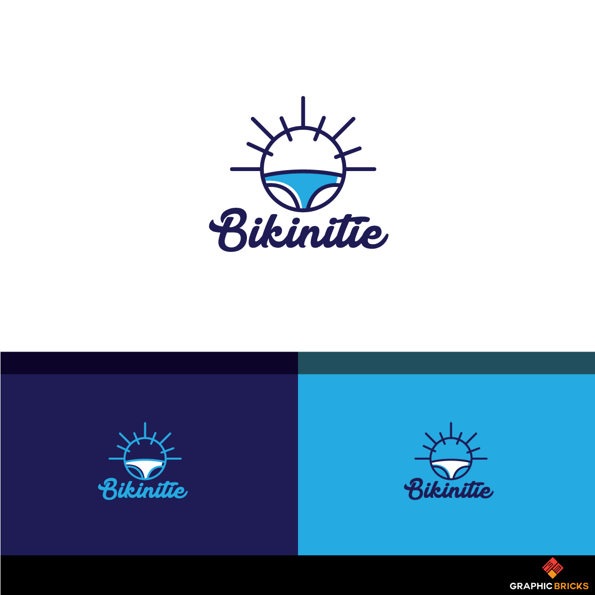 Logo Design by Graphic Bricks for Bikinitie | Design #20487846
