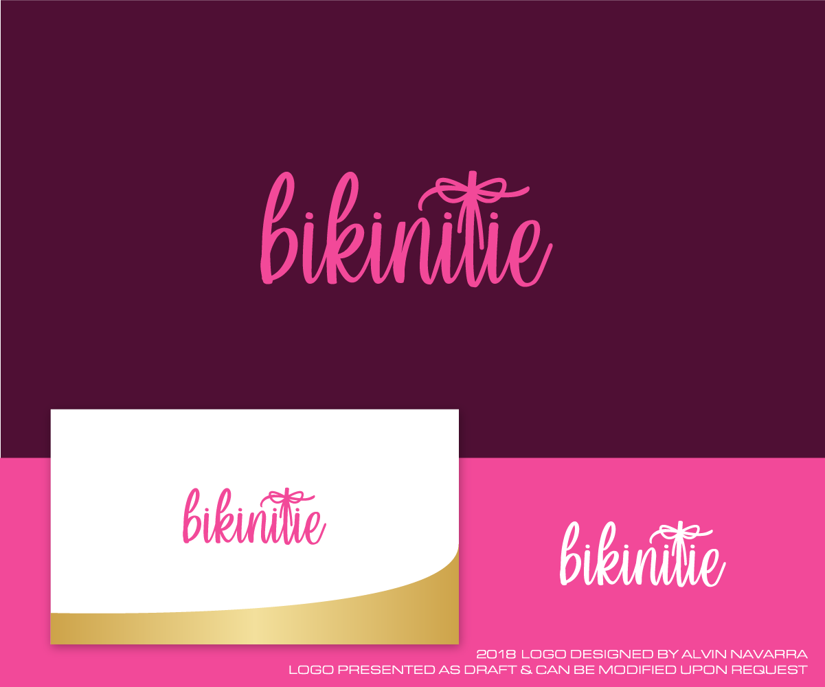 Logo Design by alvinnavarra for Bikinitie | Design #20487544