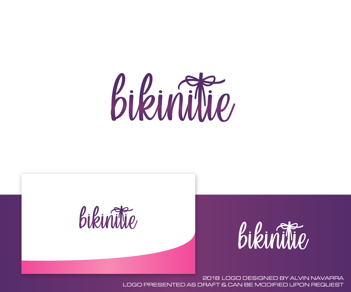Logo Design by alvinnavarra for Bikinitie | Design #20492010