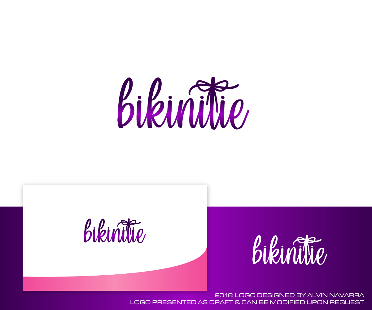 Logo Design by alvinnavarra for Bikinitie | Design #20492011