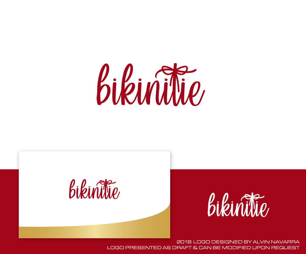 Logo Design by alvinnavarra for Bikinitie | Design #20492013