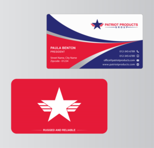 Patriot Product Group Business Card Design | Diseño de Tarjeta de Presentación por Infinitive Technology
