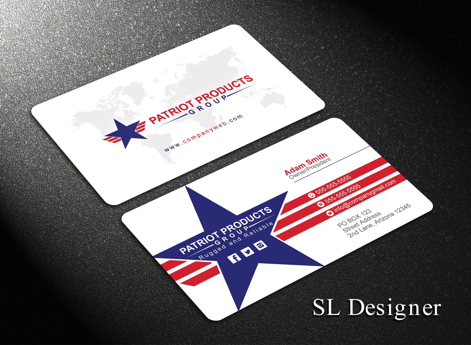 Visitenkarten-Design von SL Designer für dieses Projekt | Design #20489870