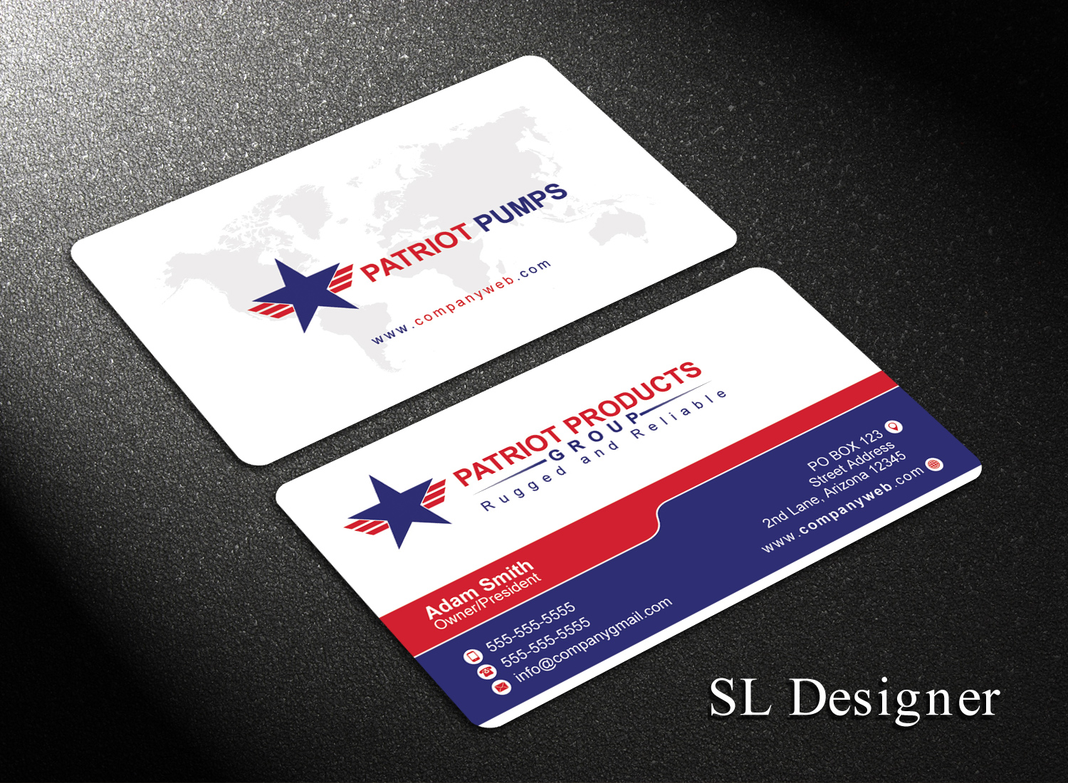 Business Card Design by SL Designer for this project | Design #20489877