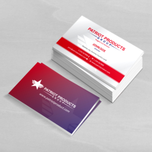 Patriot Product Group Business Card Design | Diseño de Tarjeta de Presentación por Creative Jiniya