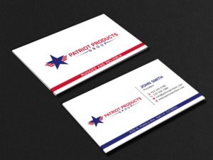 Patriot Product Group Business Card Design | Business Card Design by Bold Pixels