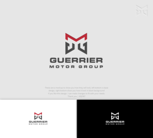 Guerrier Motor Group | Logo Design by Kejo87