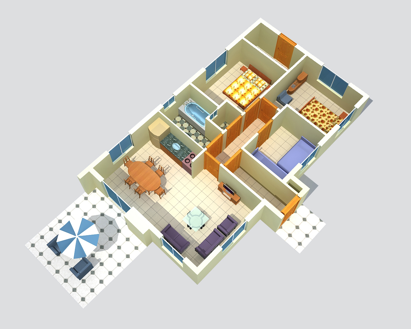 3D Design by Rectangle Studio for this project | Design #2928124