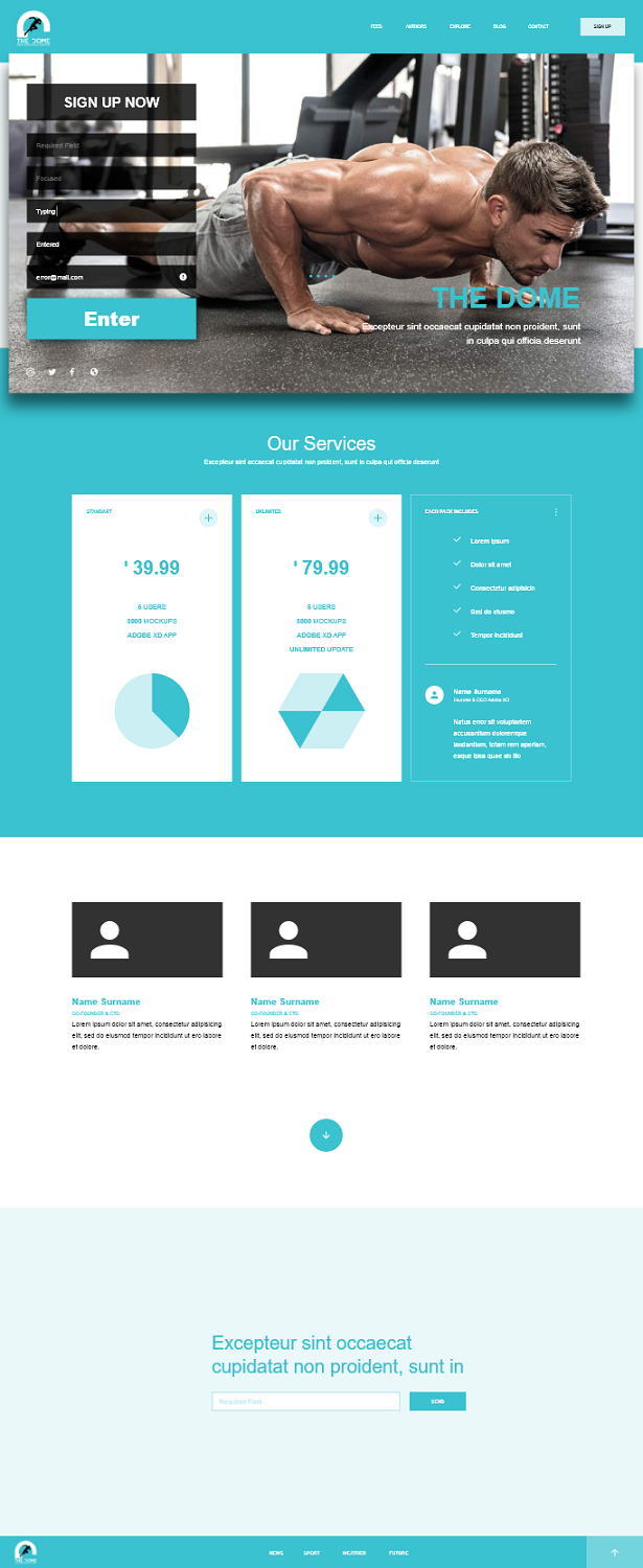 Landing Page Design by Ahmed Mirza Galeb for this project | Design #20548638