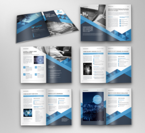 Cystel - Education and Training ( learn defend grow) | Brochure Design by Ena