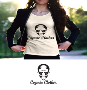 Logo Design by Farooq Zahid for Cosmic Clothes | Design #20523883