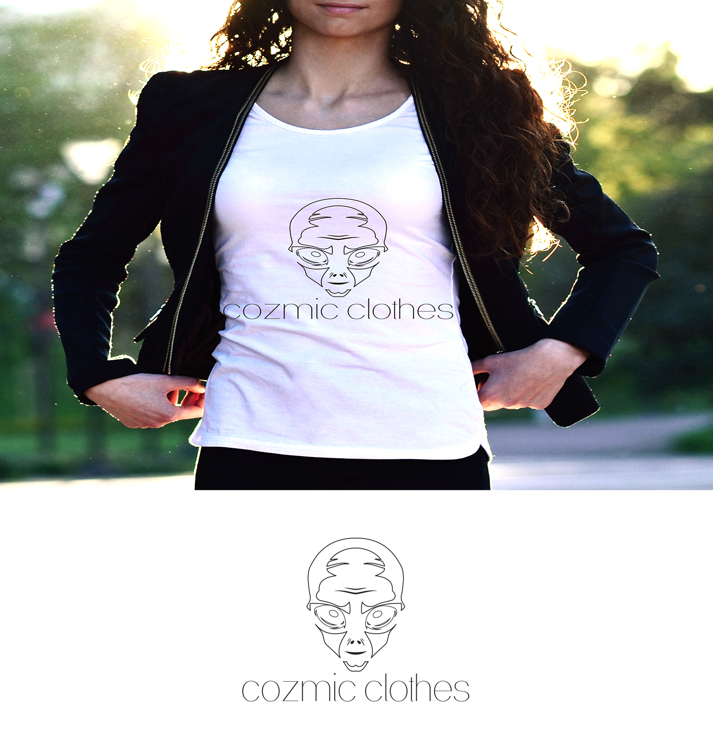 Logo Design by Farooq Zahid for Cosmic Clothes | Design #20523884